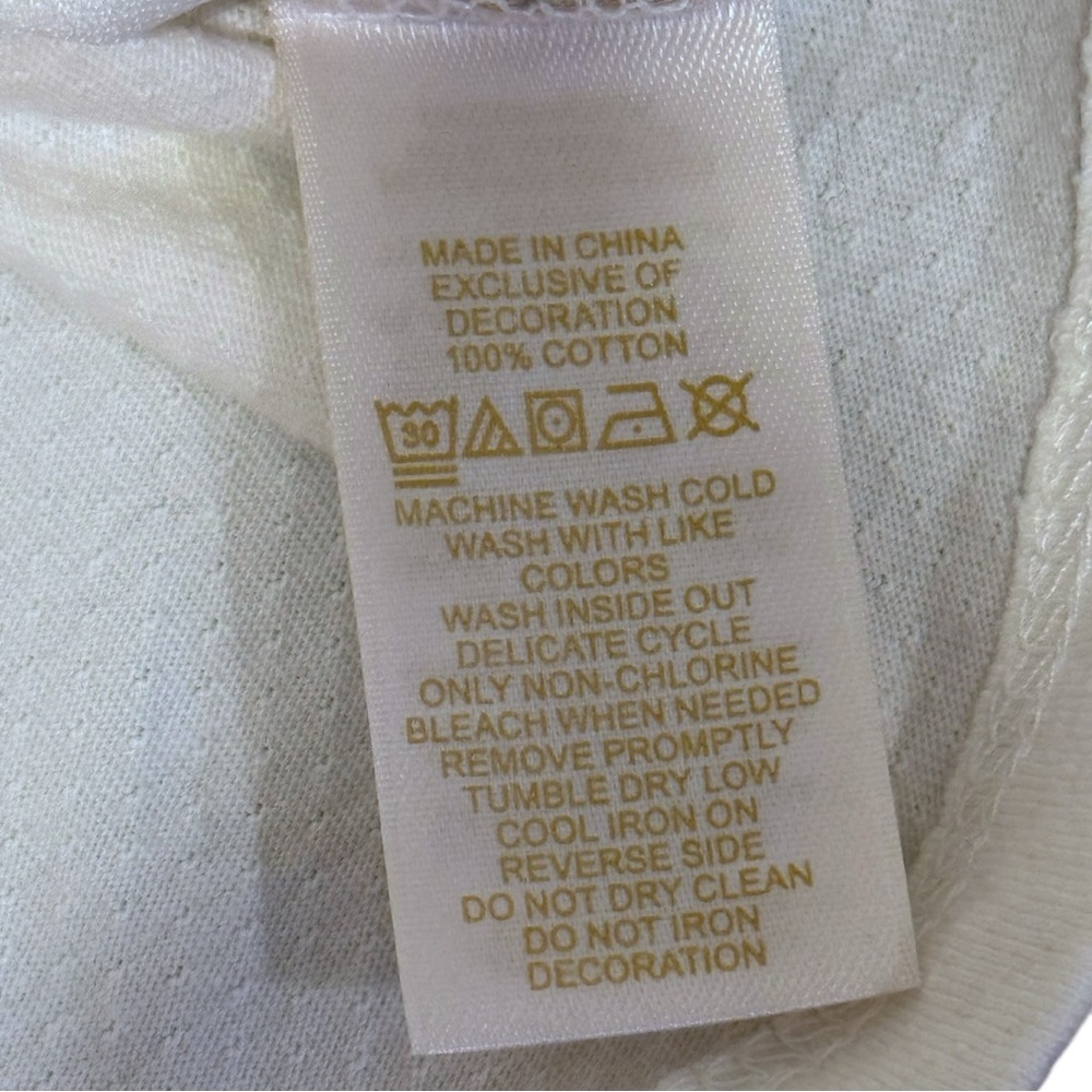 Kate Spade Baby Girl 3-Piece Floral Outfit Set Bib Top Pants Pink White - Picture 7 of 12